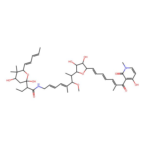 2D Structure of Heneicomycin
