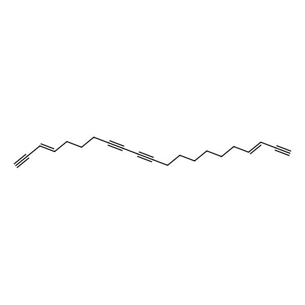 2D Structure of Henicosa-3,18-dien-1,8,10,20-tetrayne