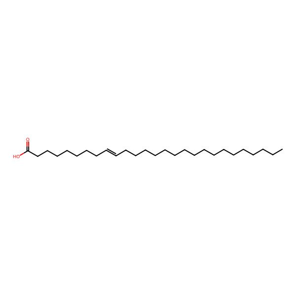 2D Structure of Heptacos-9-enoic acid