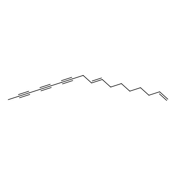 2D Structure of Heptadeca-1,8-diene-11,13,15-triyne 2D Structure of Heptadeca-1,8-diene-11,13,15-triyne