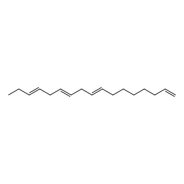 2D Structure of Heptadeca-1,8,11,14-tetraene