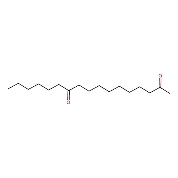 2D Structure of Heptadecane-2,11-dione