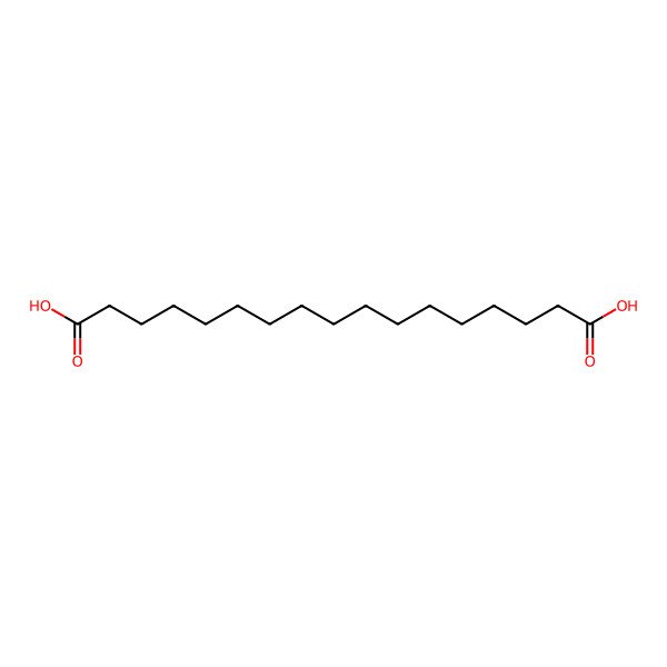 2D Structure of Heptadecanedioic acid