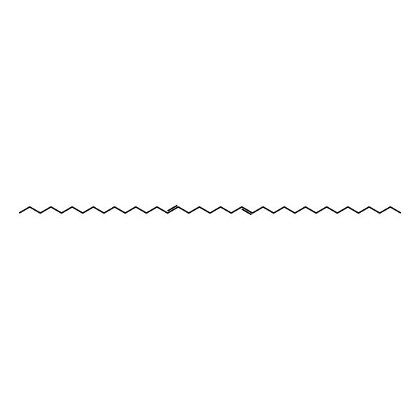 2D Structure of Heptatriaconta-15,22-diene