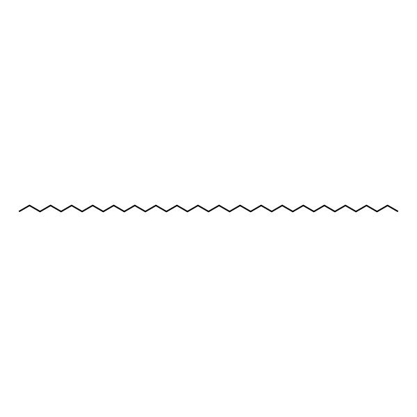 2D Structure of Heptatriacontane