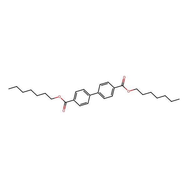2D Structure of Heptyl 4-(4-heptoxycarbonylphenyl)benzoate