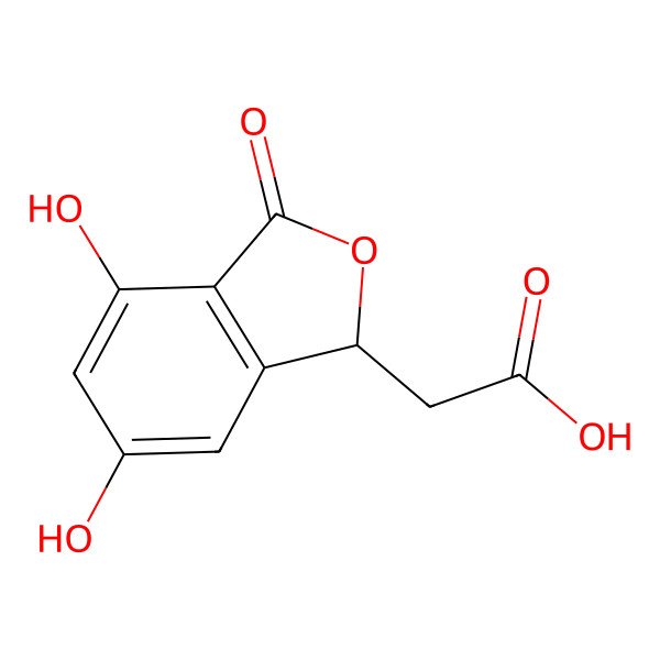 2D Structure of Herbaric Acid