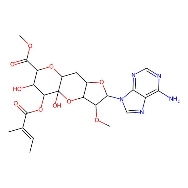 2D Structure of Herbicidin F