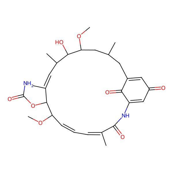2D Structure of Herbimycin B