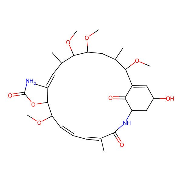 2D Structure of Herbimycin G
