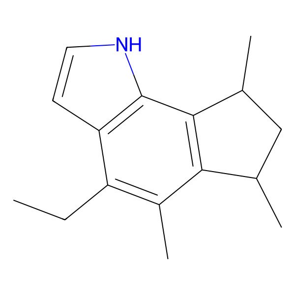 2D Structure of Herbindole B