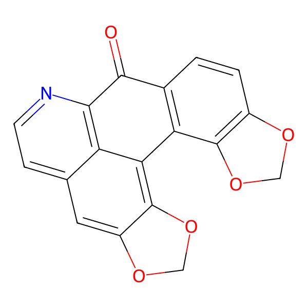 2D Structure of Hernandonine