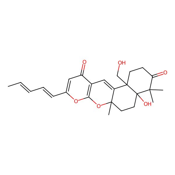 2D Structure of Hesseltin D