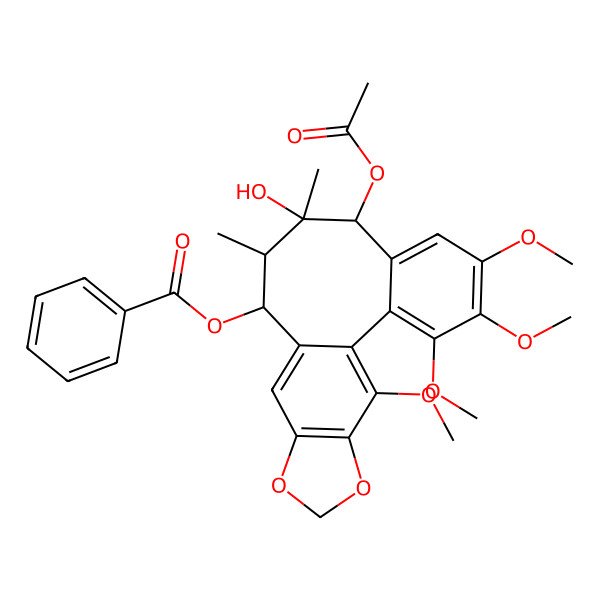 2D Structure of heteroclitalignan D 2D Structure of heteroclitalignan D