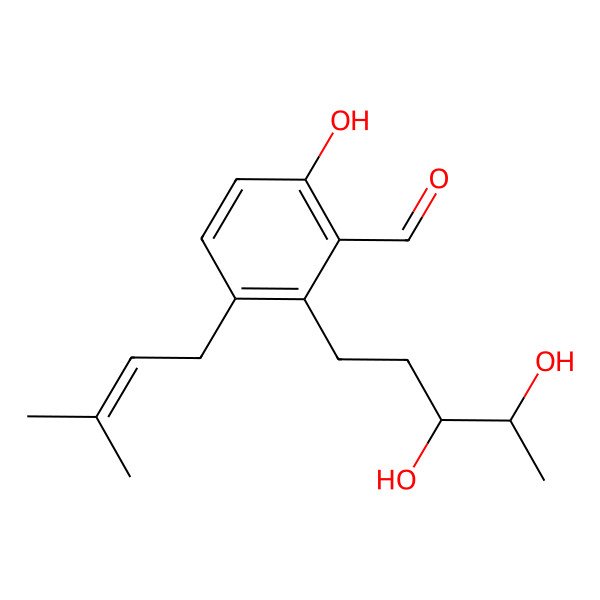 2D Structure of Heterocornol F