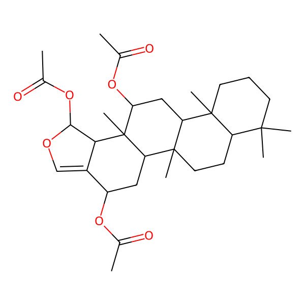 2D Structure of Heteronemin Acetate
