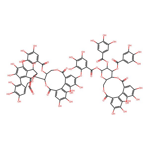 2D Structure of Heterophylliin B