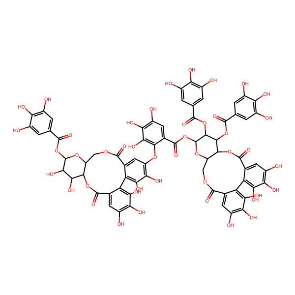 2D Structure of Heterophylliin F