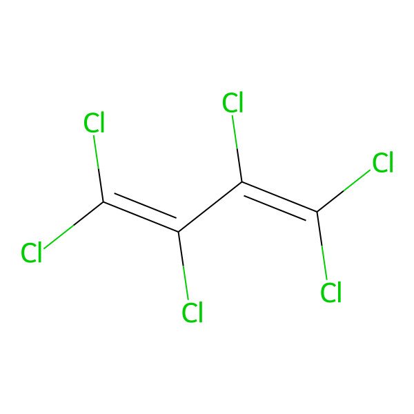 2D Structure of Hexachlorobutadiene