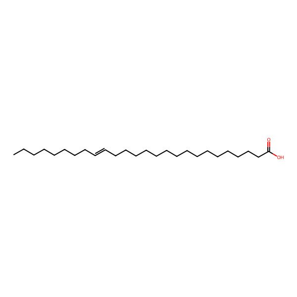 2D Structure of Hexacos-17-enoic acid