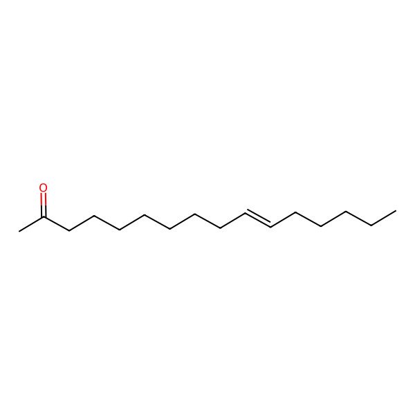 2D Structure of Hexadec-10-en-2-one