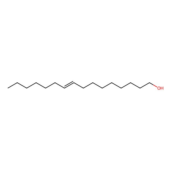 2D Structure of Hexadec-9-en-1-ol