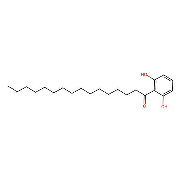 2D Structure of Hexadecanoylresorcin