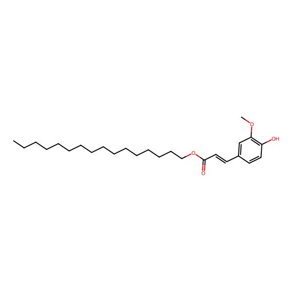 2D Structure of Hexadecyl ferulate 2D Structure of Hexadecyl ferulate
