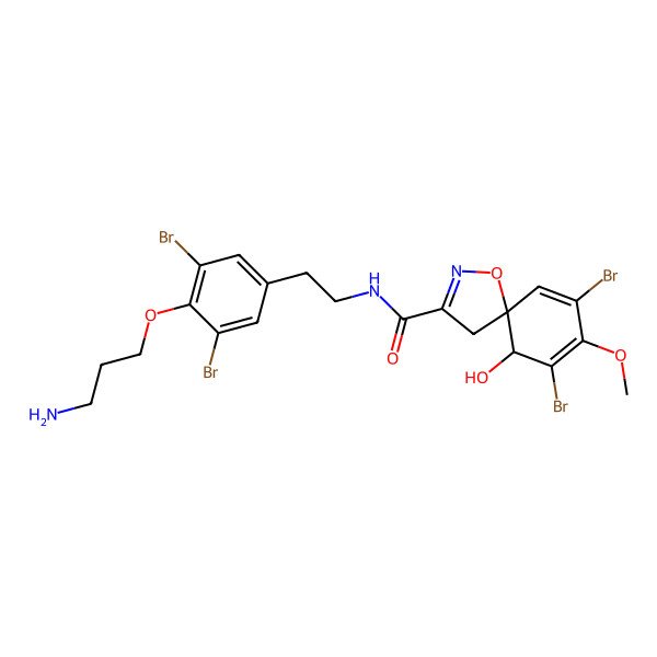 2D Structure of Hexadellin B