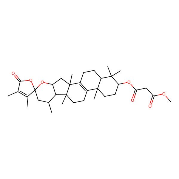 2D Structure of Hexagonin A