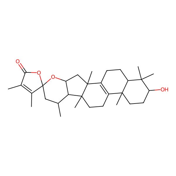 2D Structure of Hexagonin B