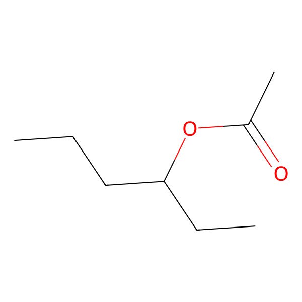 2D Structure of Hexan-3-yl acetate