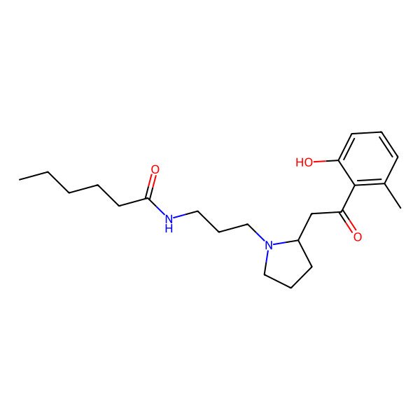 2D Structure of Peripentadenine
