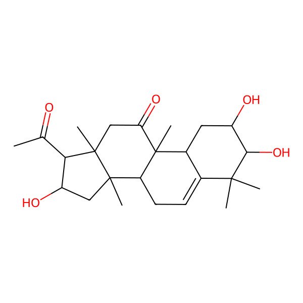 2D Structure of Hexanorcucurbitacin F