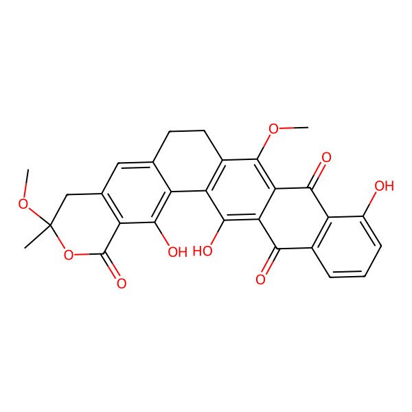 2D Structure of Hexaricin G