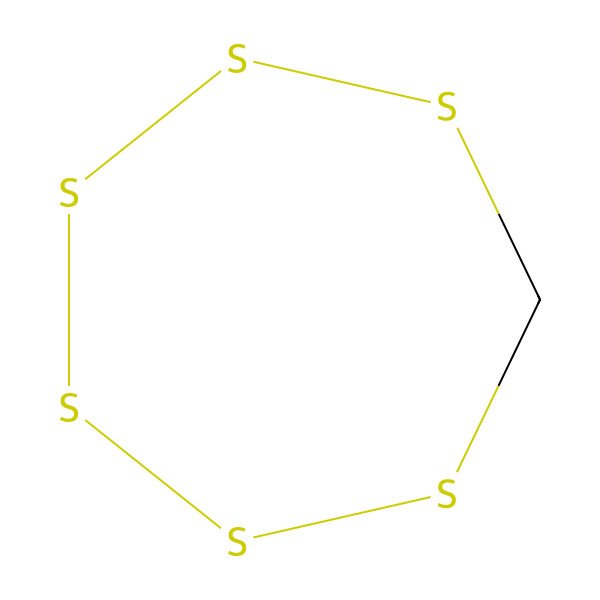 2D Structure of Hexathiepane