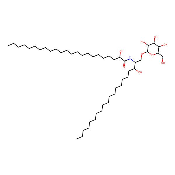 2D Structure of HexCer 20:0;2O/23:0;O