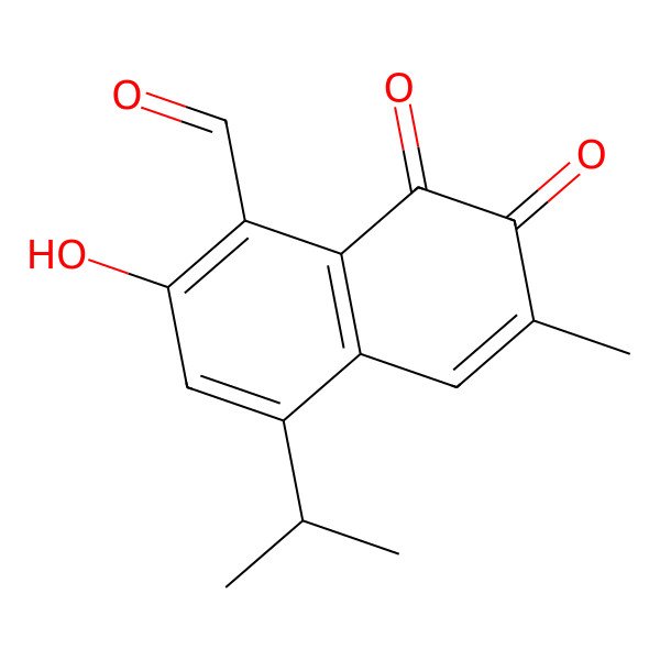 2D Structure of Hibiscoquinone A
