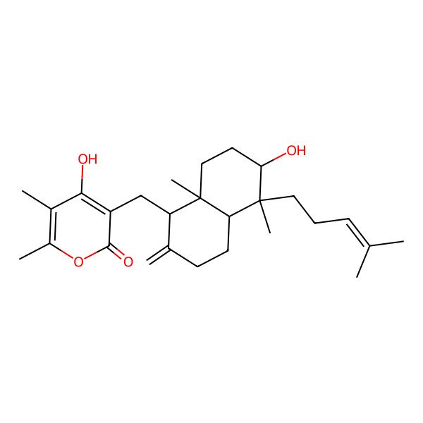 2D Structure of Higginsianin B