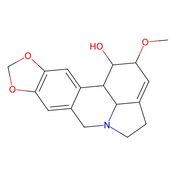 2D Structure of Hipppamine