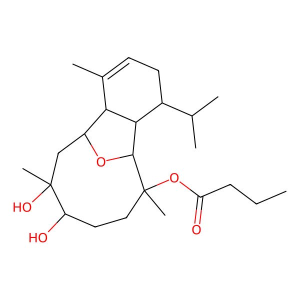 2D Structure of Hirsutalin E