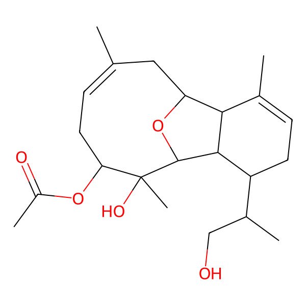 2D Structure of Hirsutalin G, (rel)-