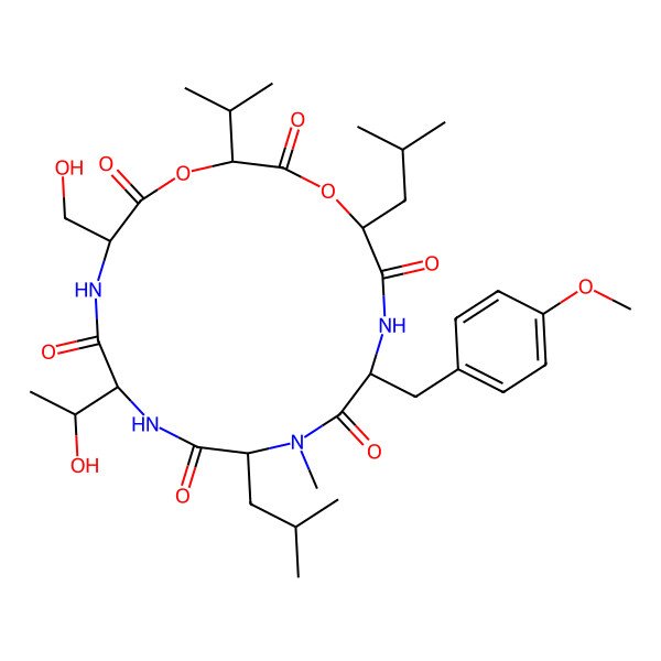 2D Structure of Hirsutatin B