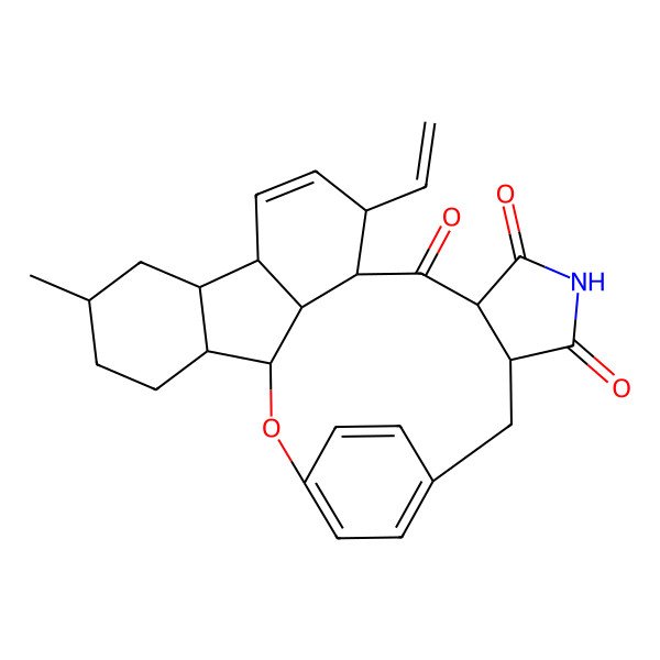 2D Structure of Hirsutellone A
