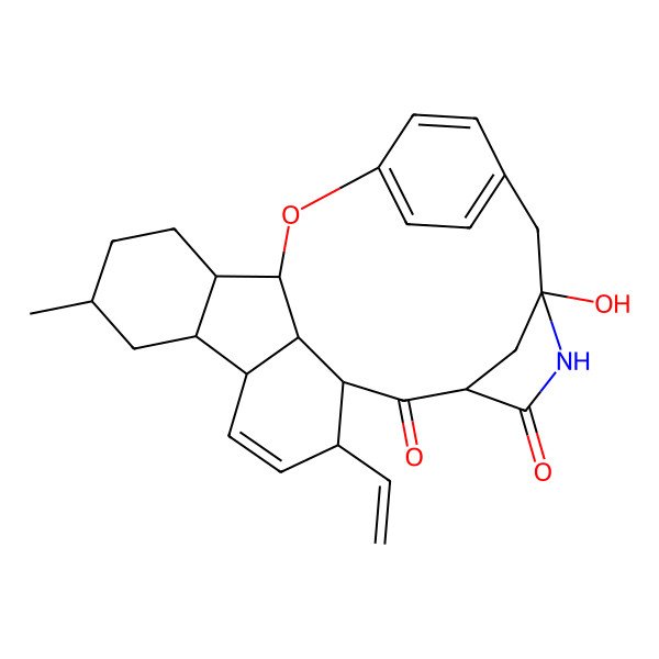 2D Structure of Hirsutellone B
