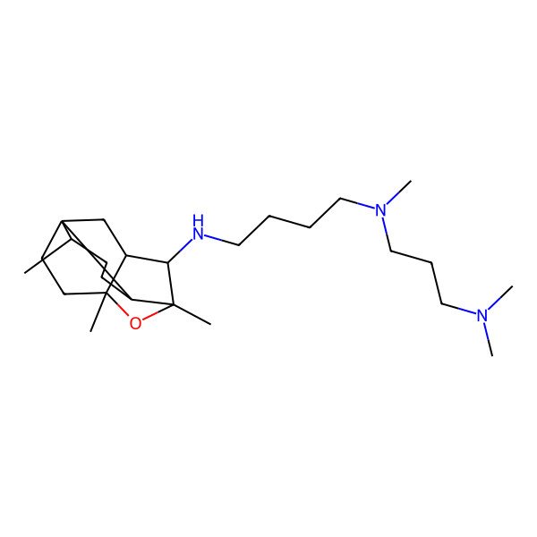 2D Structure of Hispidospermidin