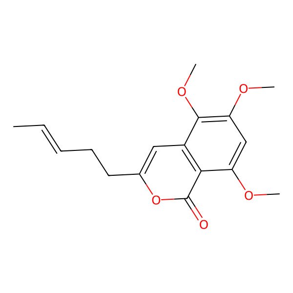 2D Structure of Hispidulactone D