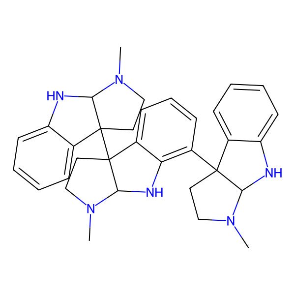 2D Structure of hodgkinsine B
