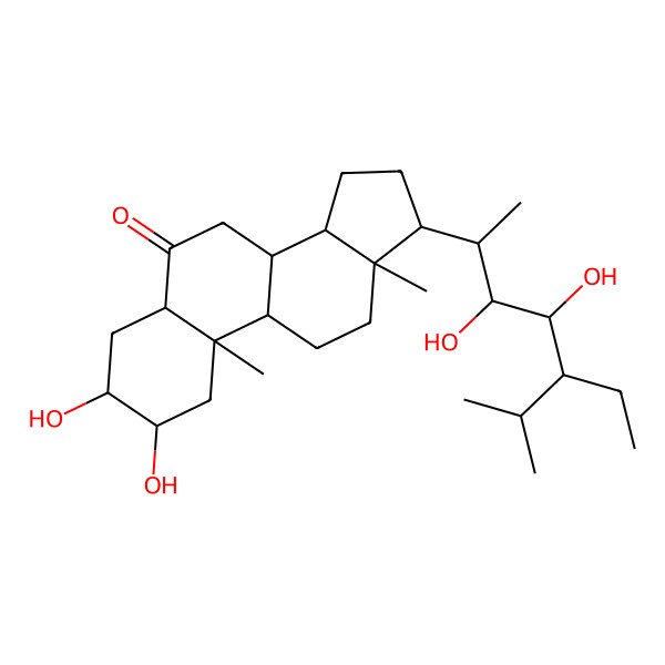 2D Structure of Homocastasterone