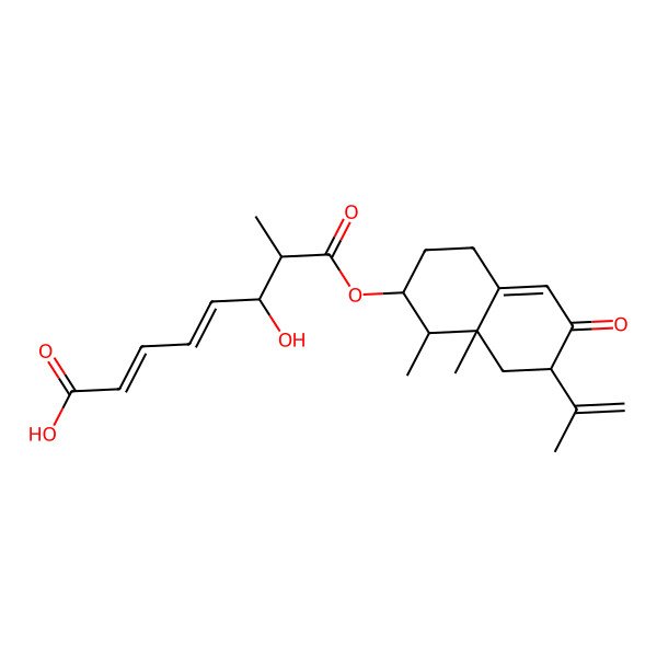 2D Structure of Homopetasinic acid
